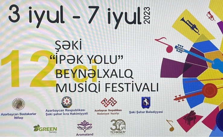 Şəki “İpək Yolu” XII Beynəlxalq Musiqi Festivalına ev sahibliyi edir