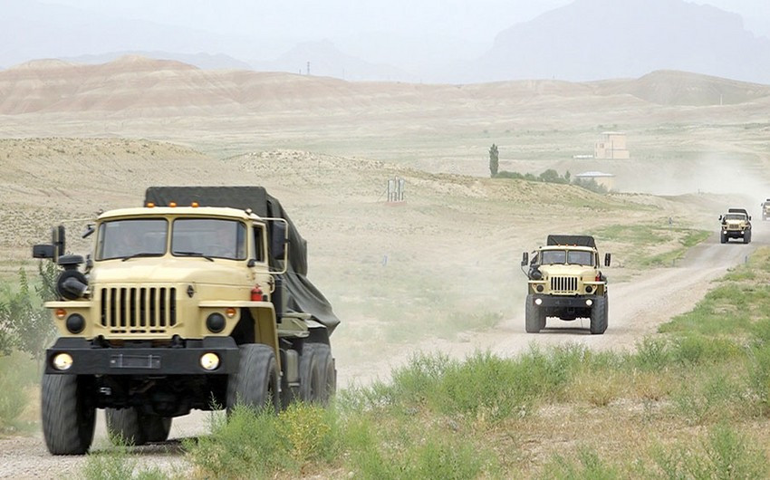 Command-staff exercises held in Combined Arms Army