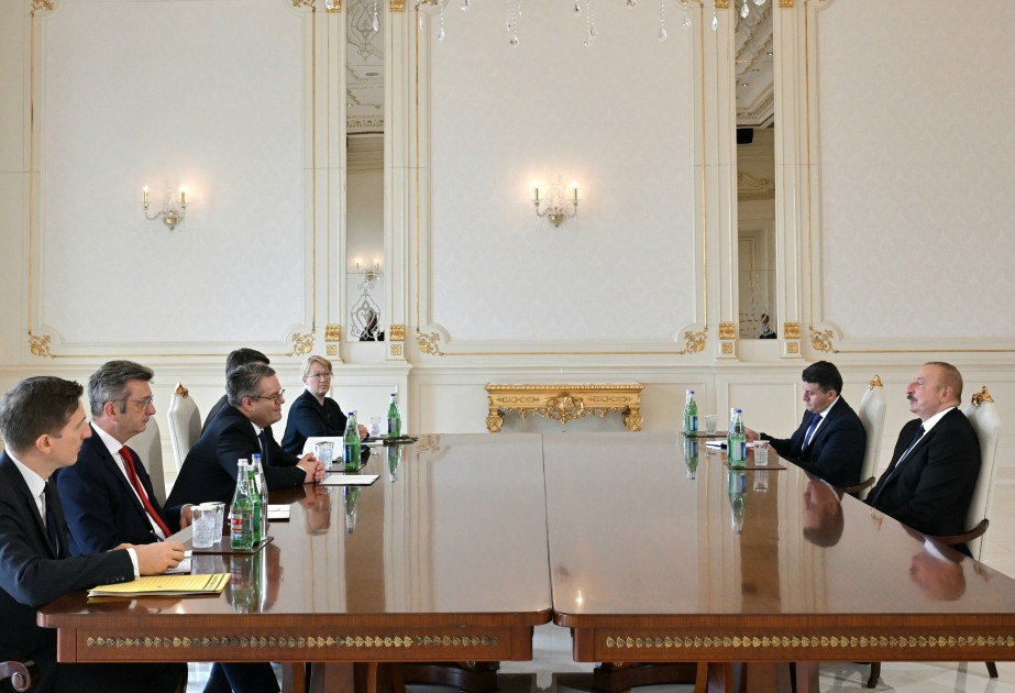 President Ilham Aliyev received Minister of State at Federal Foreign Office of Germany