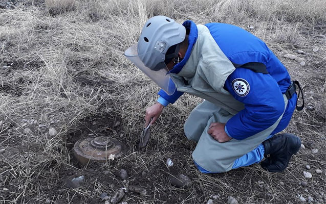 Qarabağda ərazilərin 18,1 faizi minalardan təmizlənib