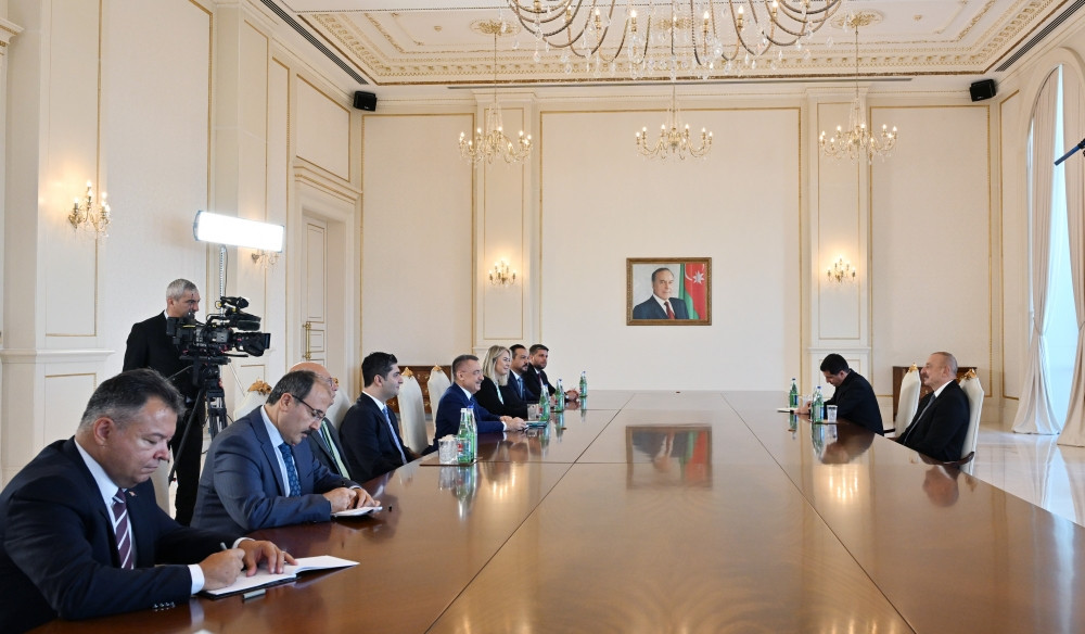 President Ilham Aliyev received delegation of Foreign Affairs Committee of Grand National Assembly of Türkiye
