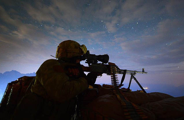 Armenians fire at positions of Azerbaijani Army