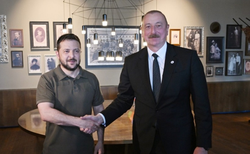 Volodymyr Zelenskyy thanks Ilham Aliyev