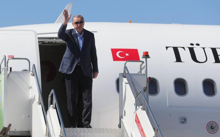 Erdogan leaves for Sochi