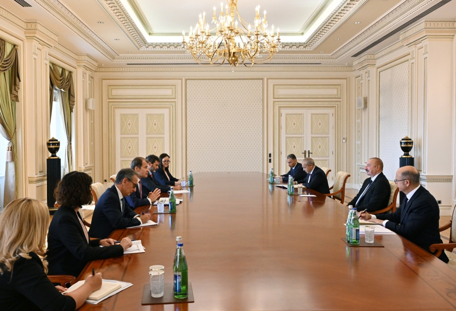 President Ilham Aliyev received delegation of European Bank for Reconstruction and Development - <mark>VIDEO<mark>