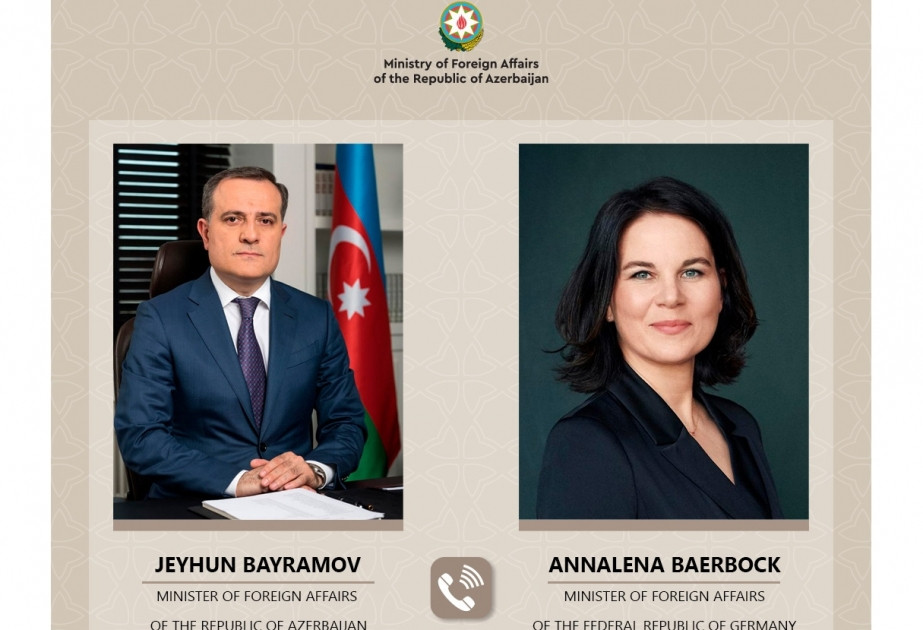 Azerbaijani FM to German Federal Minister: "Armenia's 'blockade' claims are groundless"