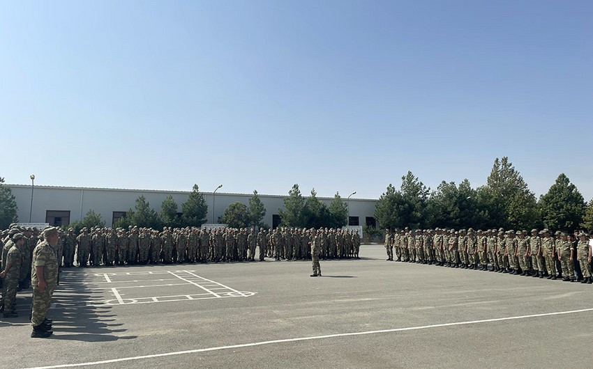 Reservists' training session ends in Azerbaijan