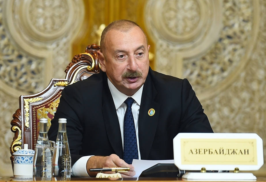President: "For Central Asian countries Azerbaijan is a reliable transit country along route to markets of Türkiye and Europe"