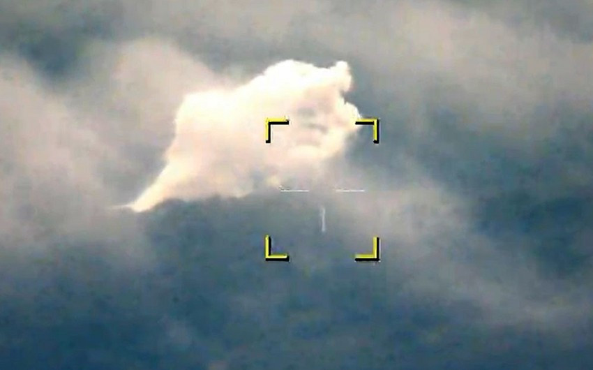 Ağdərədə ermənilərin silah-sursat anbarı məhv edilib