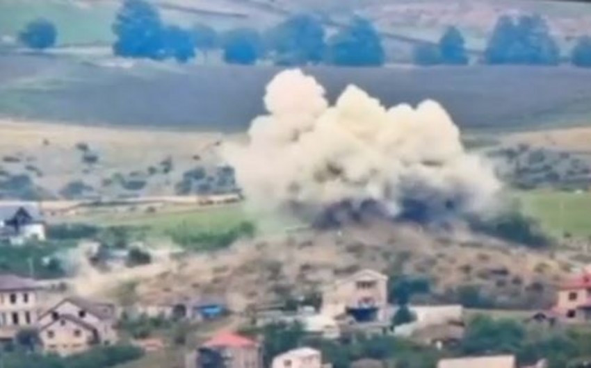 Xankəndidə “Tor” zenit-raket kompleksi məhv edilib - <mark>VİDEO<mark>