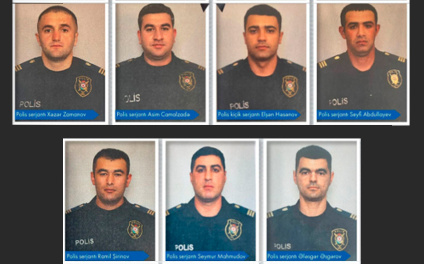 Terror nəticəsində həlak olan polislərimiz