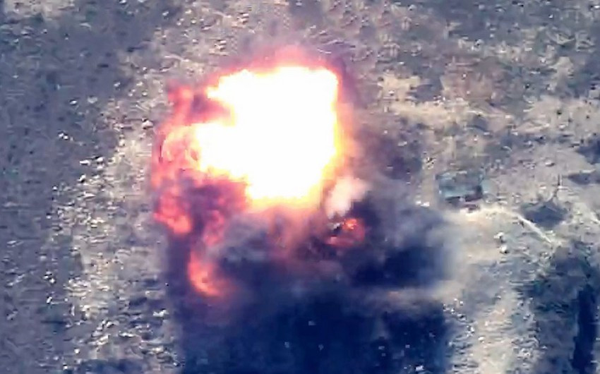 Düşmən ağ bayraq qaldırıb və təslim olub