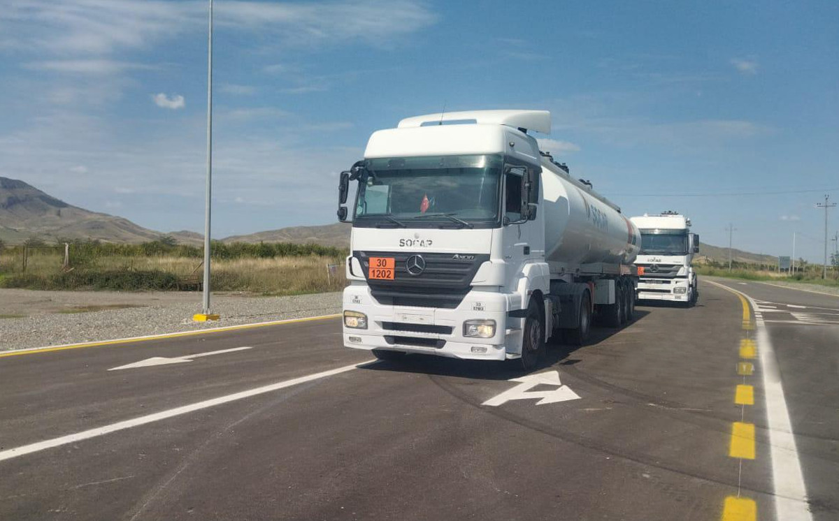 Azerbaijan sends fuel to Karabakh’s Armenian residents for next time