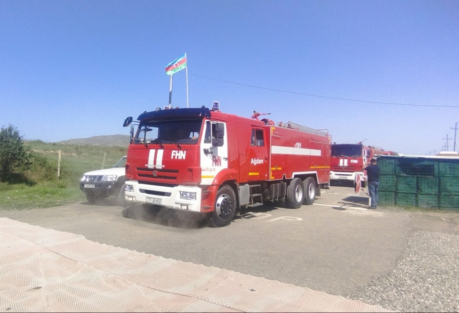 FHN-nin əlavə 10 avtomobili və 50 nəfərlik heyəti Xankəndinə yola düşüb