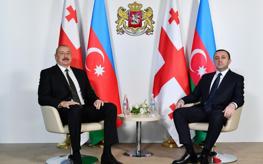 Georgian PM announces issues discussed with Azerbaijani President