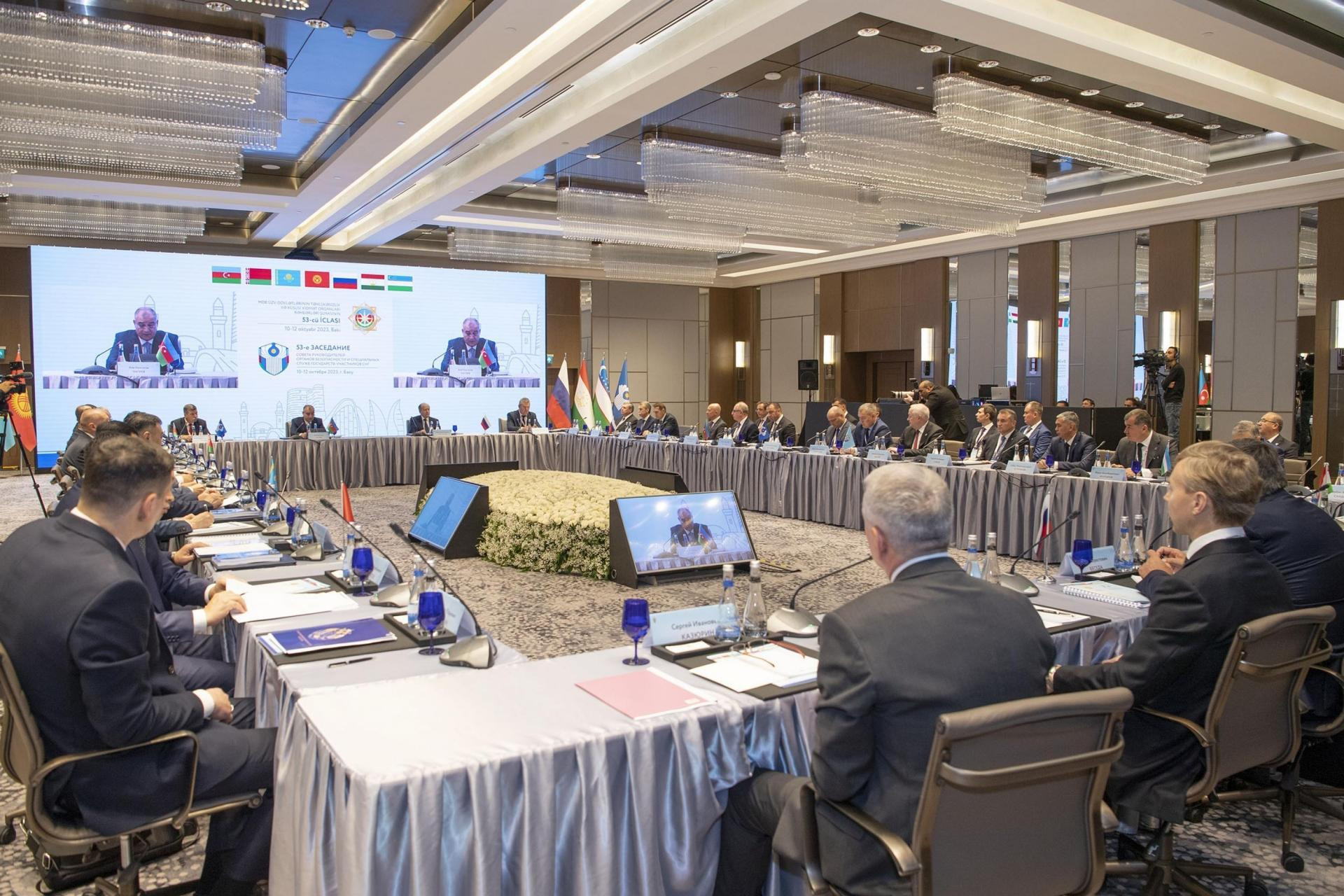 Bakıda MDB ölkələrinin təhlükəsizlik və xüsusi xidmət orqanları rəhbərlərinin iclası keçirilib