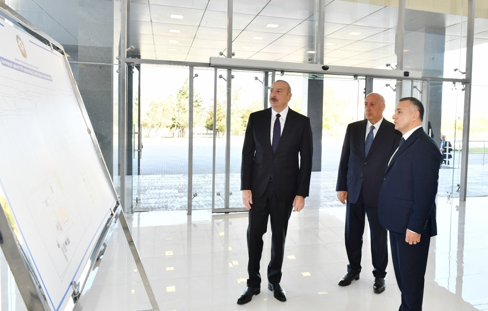 President Ilham Aliyev attends opening of new building of Sumgayit City Hospital No. 2