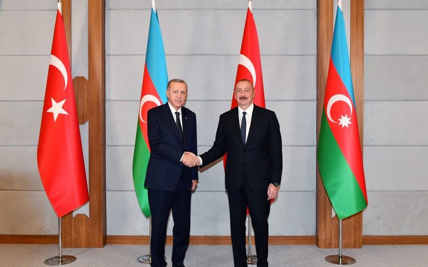 Prezident Rəcəb Tayyib Ərdoğan Prezident İlham Əliyevi təbrik edib