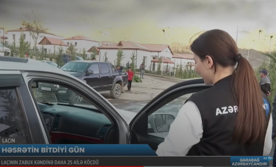 AzTV-nin əməkdaşı Laçında babasını belə qarşıladı