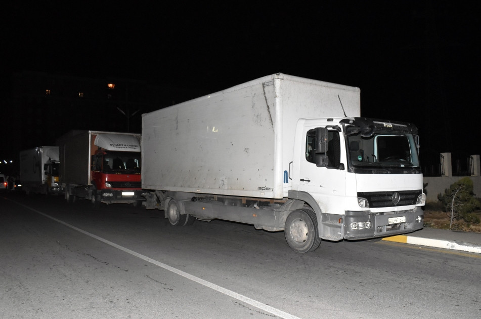 Zabuxa 25 ailədən ibarət növbəti köç karvanı yola salınıb