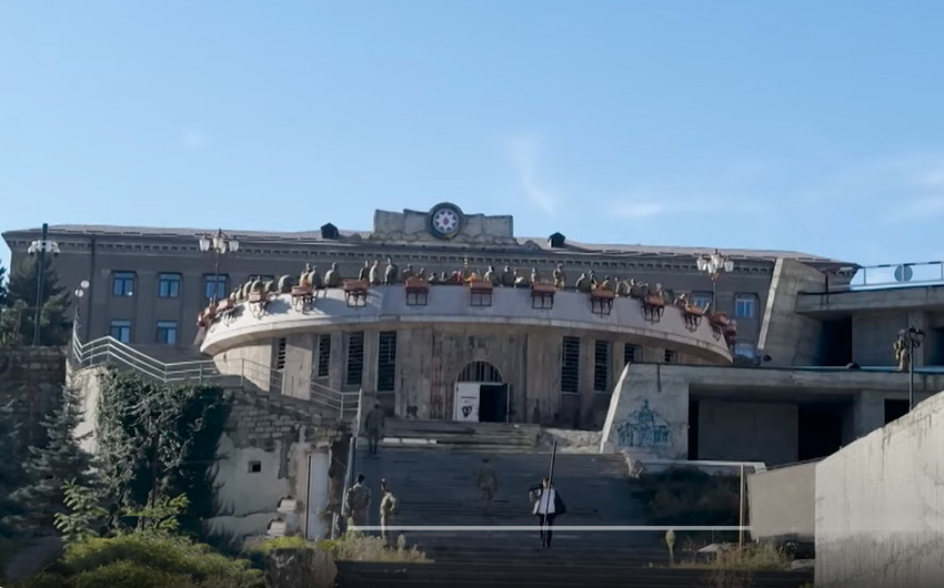 Hərbçilərimiz “administrasiya” binasında - <mark>AZTV TƏQDİM EDİR<mark>