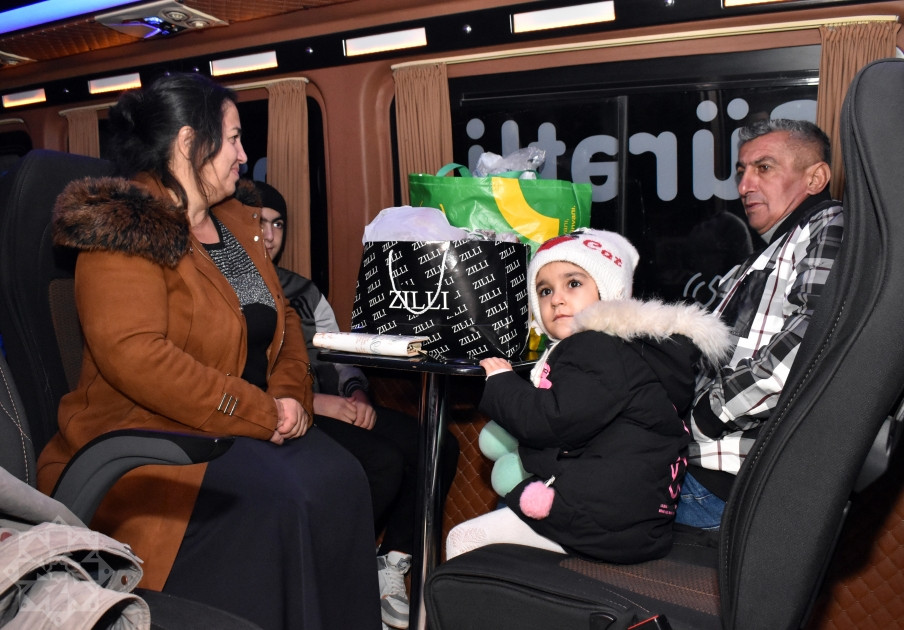 Еще 21 семья возвращается в село Забух Лачынского района