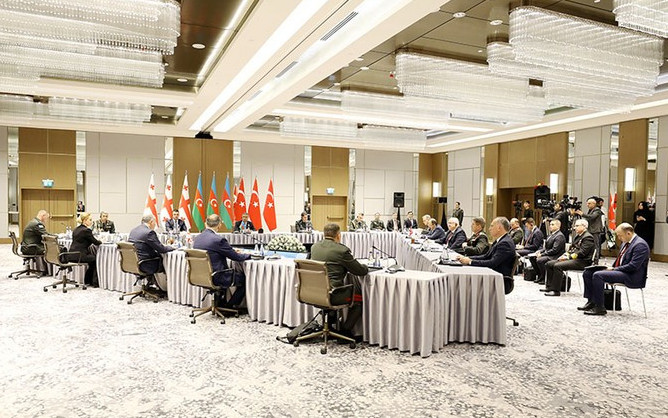 Baku hosting 10th trilateral meeting of defense ministers of Azerbaijan, Türkiye, and Georgia
