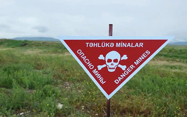 Nearly 500 mines found in liberated areas last month