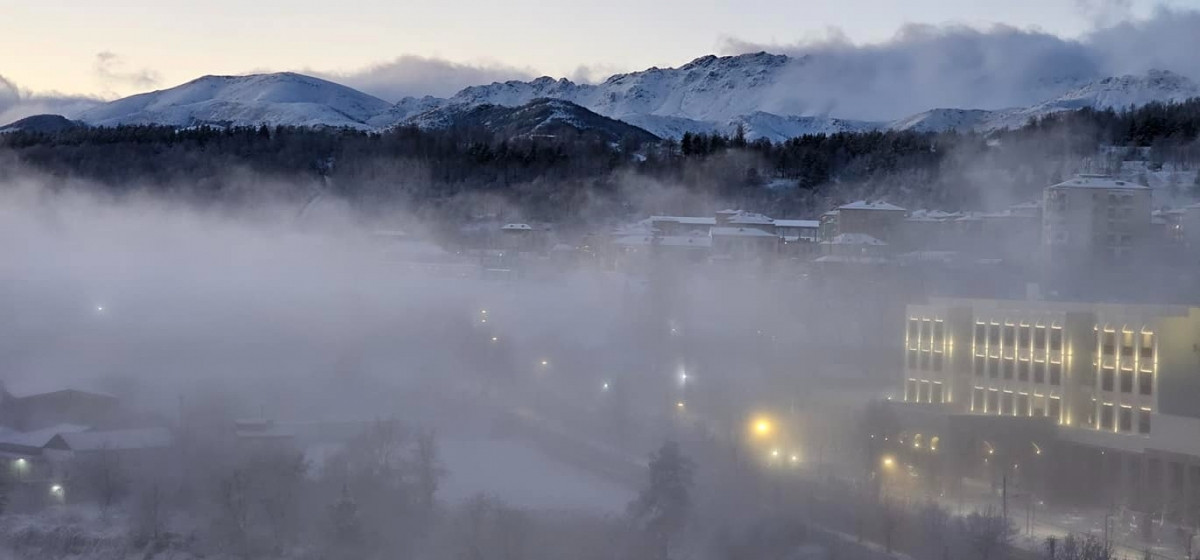 Şuşaya ilk qar yağıb - <mark>FOTO<mark>