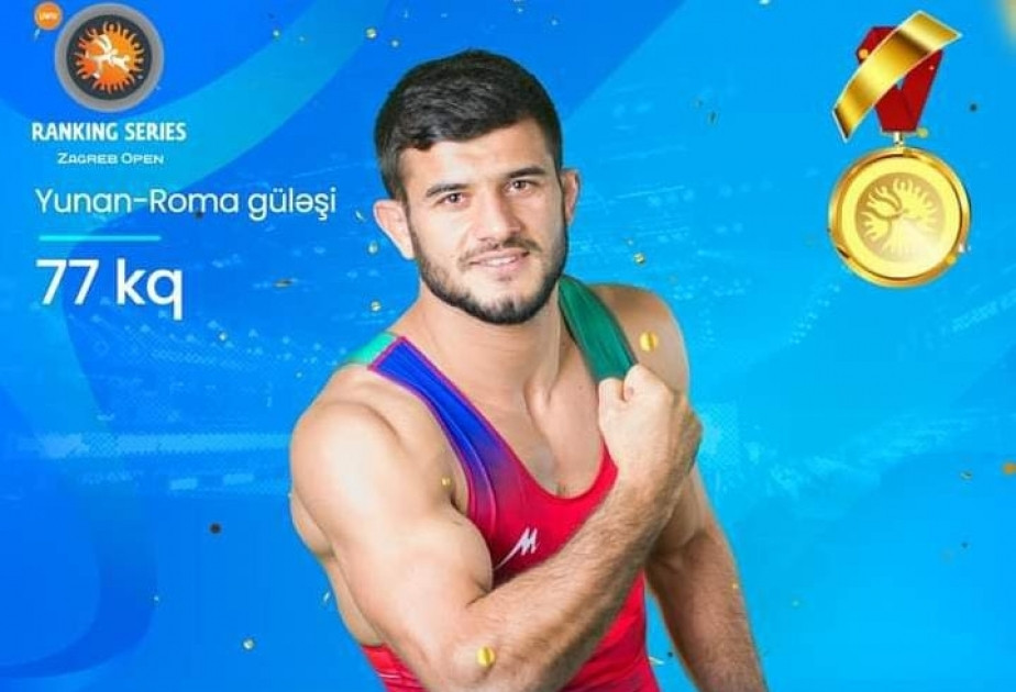 Azərbaycanın yunan-Roma güləşçisi reytinq turnirinin çempionu olub