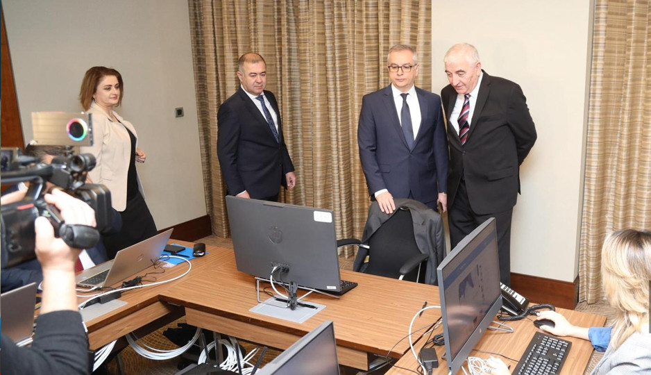 Мазахир Панахов посетил независимый медиацентр "Выборы-2024"