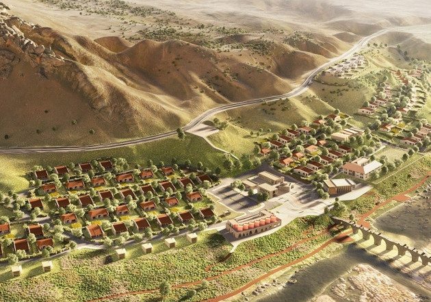 Cəbrayılın Xudafərin qəsəbəsi belə olacaq - <mark>FOTO<mark>