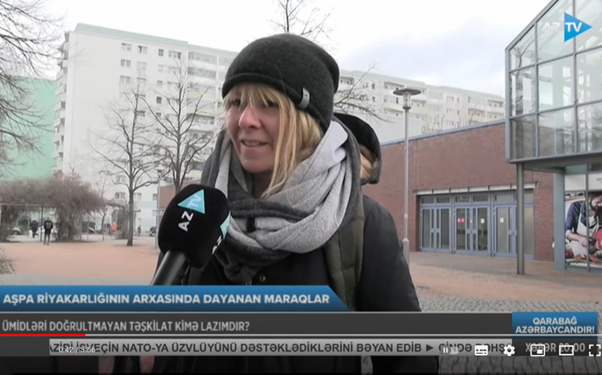 AzTV-nin əməkdaşları Berlində sorğu keçirib - <mark>ALMANLAR AŞPA-NI TANIMIR<mark>