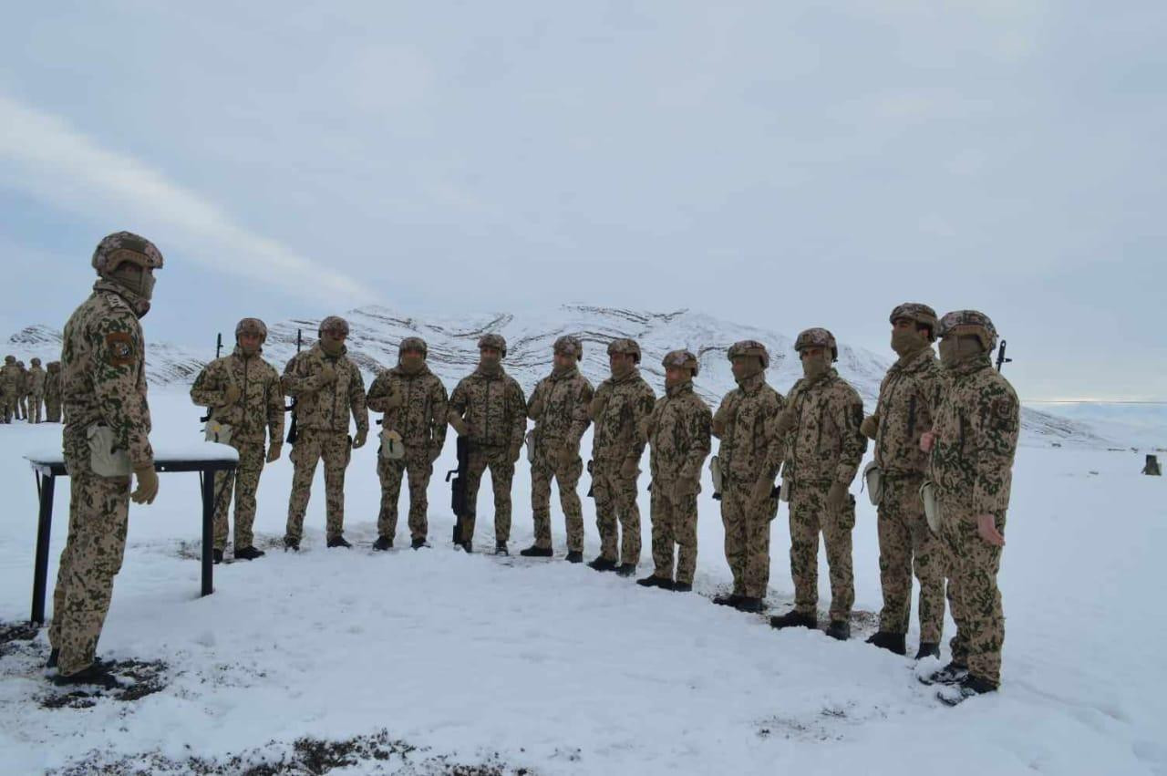 Спецназ Внутренних войск в Нахчыване провел учения с боевыми стрельбами
