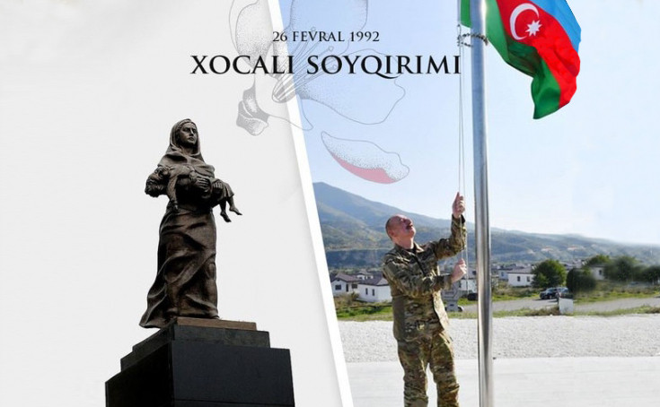 Президент Ильхам Алиев поделился публикацией в связи с годовщиной Ходжалинского геноцида