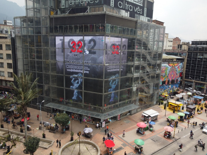 Призыв «Справедливость к Ходжалы!» на центральных улицах столиц Мексики, Колумбии и Перу