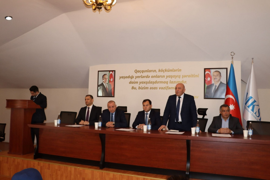 Füzuli şəhərinə köçürüləcək ailələr arasında növbəti püşkatma keçirilib