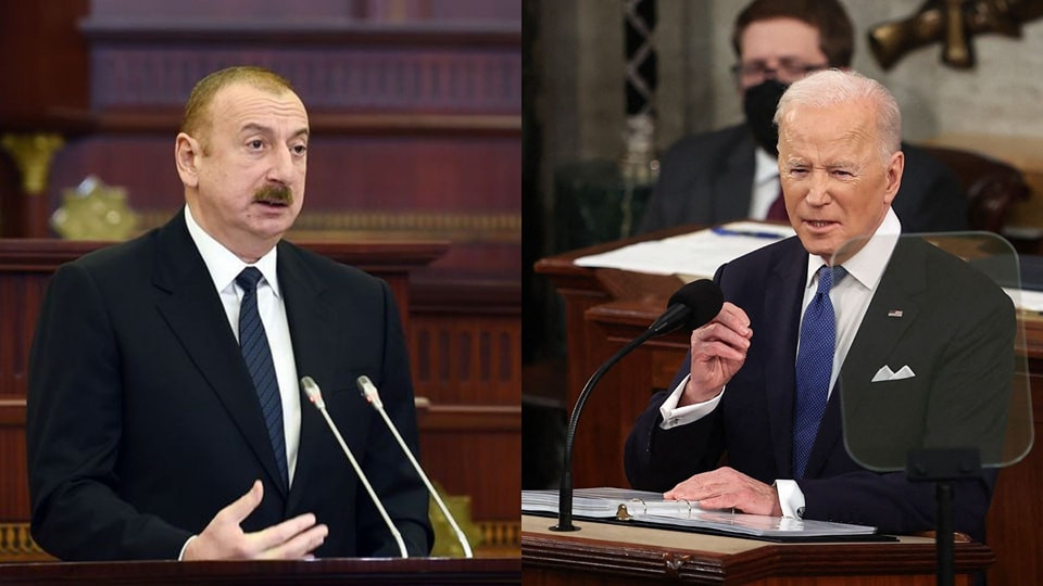 Bayden Prezident İlham Əliyevi təbrik edib