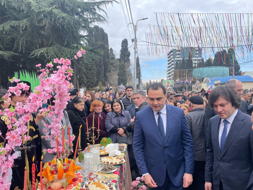 Marneulidə Novruz bayramı qeyd olunub