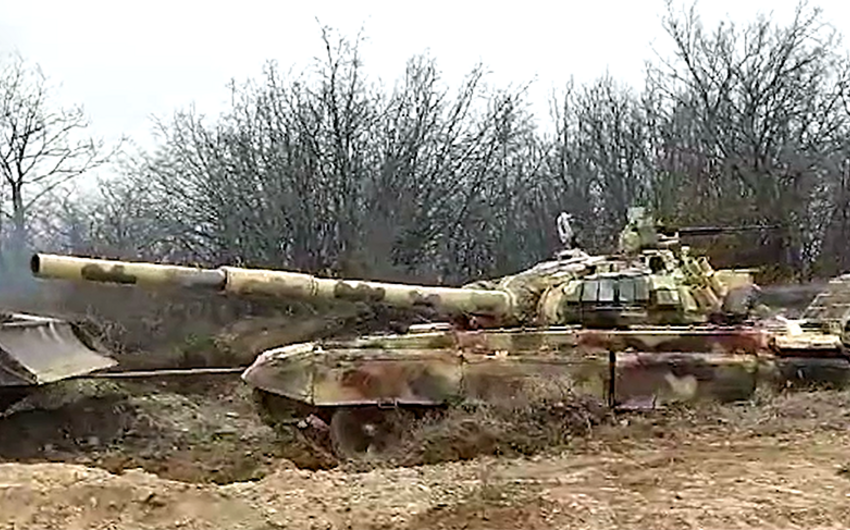 Ağdərədə ermənilərə məxsus dayaq məntəqəsi aşkarlanıb, tank götürülüb