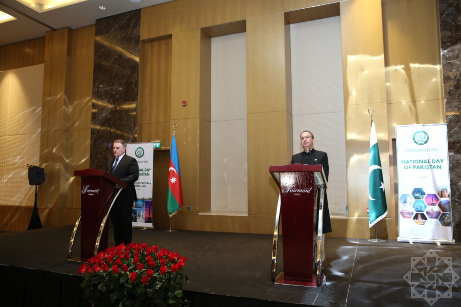 Pakistanın Milli Günü münasibətilə Bakıda rəsmi qəbul təşkil edilib