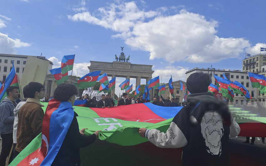 Активисты диаспоры в Берлине выразили солидарность с Азербайджаном