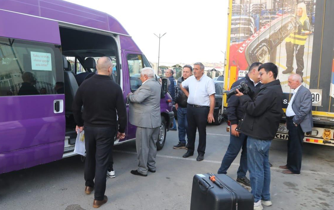 Another group of IDPs leave for Lachin and Zabukh village
