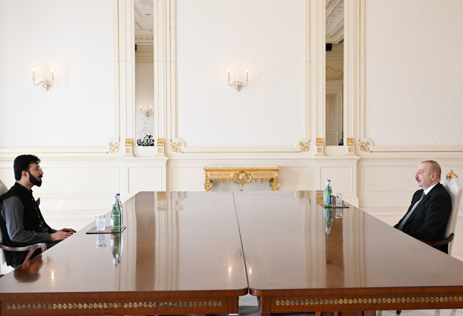 Президент Ильхам Алиев принял директора Мусульманского института Пакистана