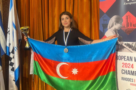 Награждена азербайджанская шахматистка – чемпионка Европы