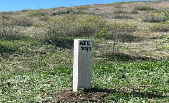 Azərbaycan  Ermənistan sərhədində 40 sərhəd dirəyi quraşdırılıb