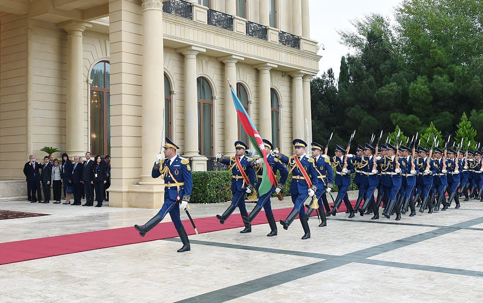 Состоялась церемония официальной встречи Президента Болгарии Румена Радева