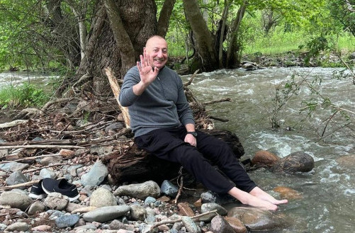 Birinci xanım Mehriban Əliyeva instaqram hesabında Zəngilan səfəri ilə bağlı paylaşım edib