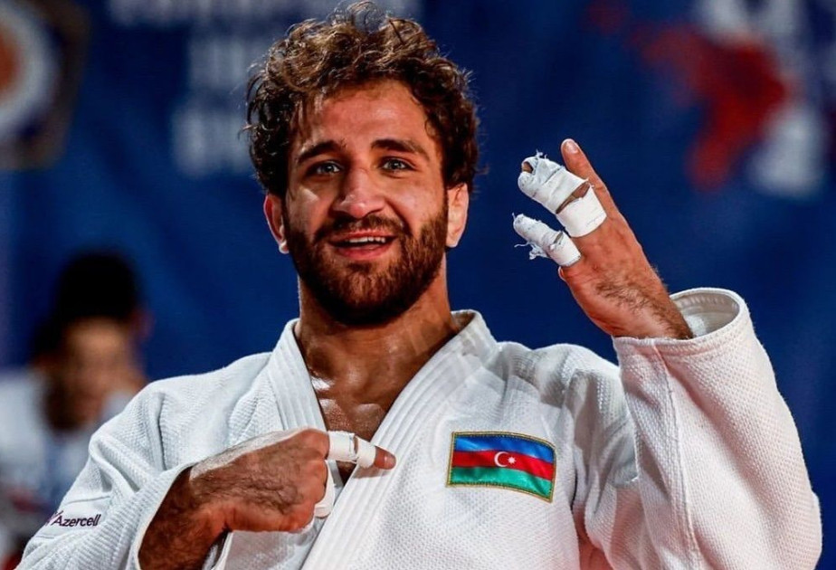 Первый вице-президент Мехрибан Алиева поздравила дзюдоиста Хидаята Гейдарова с завоеванием звания чемпиона мира