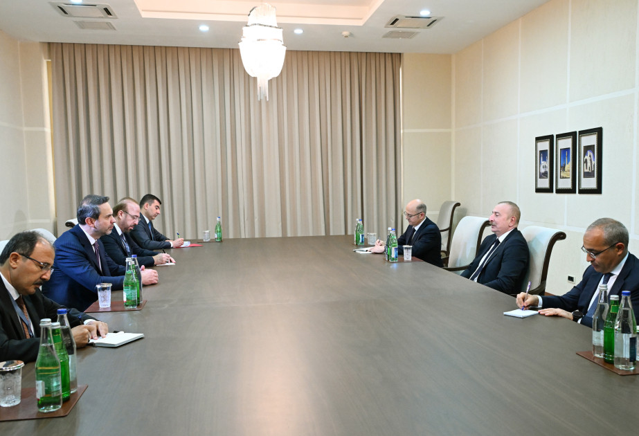 President Ilham Aliyev received Minister of Energy and Natural Resources of Türkiye